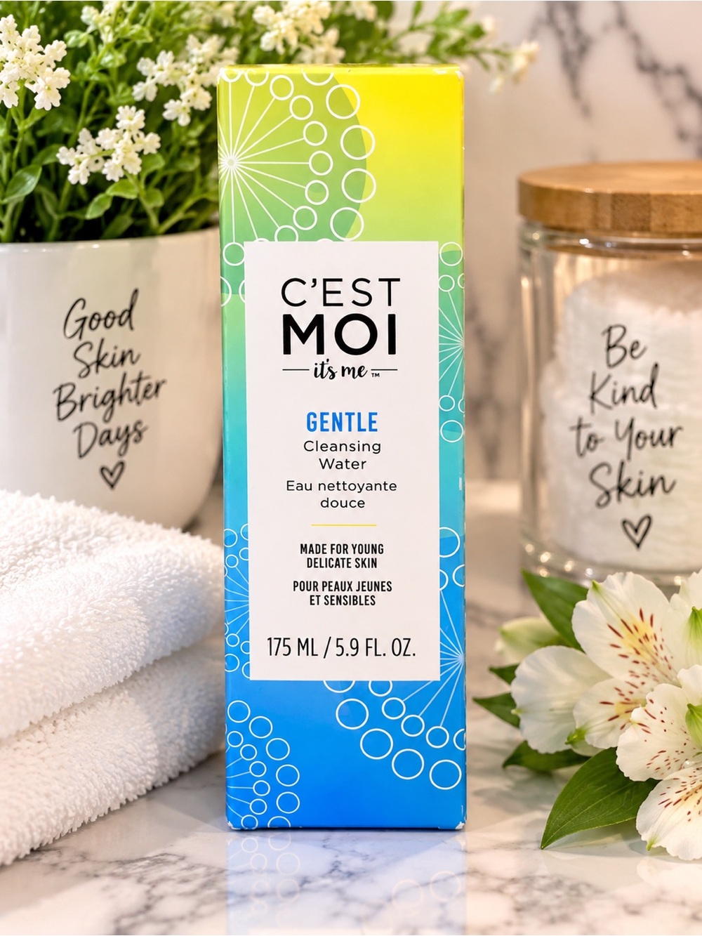 ✨ C’est Moi Gentle Cleansing Water – 5.9 fl oz / 175 mL – Fragrance-Free ✨